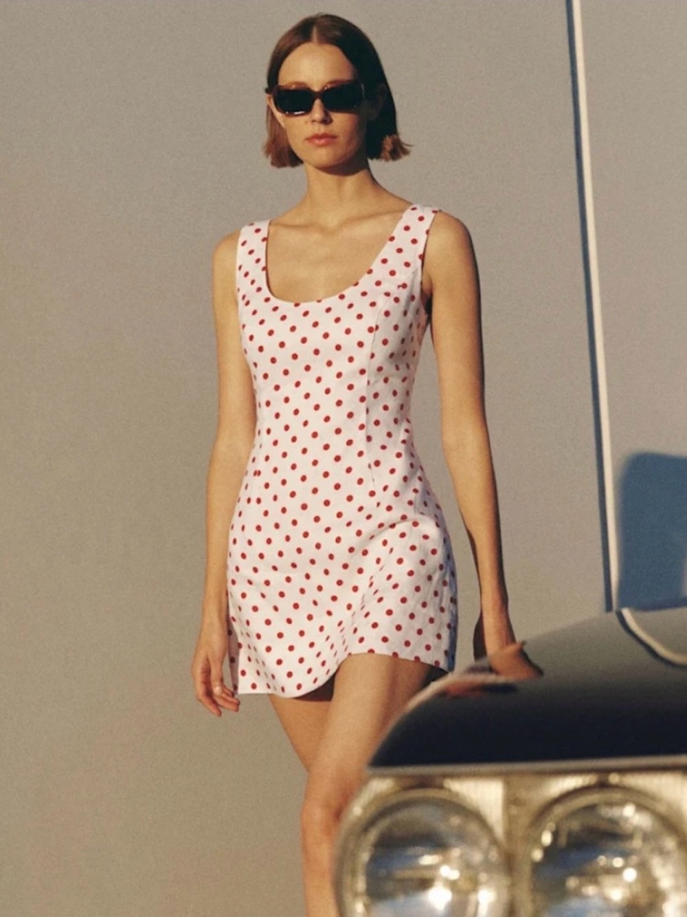 Reformation Francesca linen dress